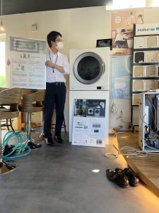 ガス衣類乾燥機「乾太くん」＆マイクロバブルバスの体験勉強会